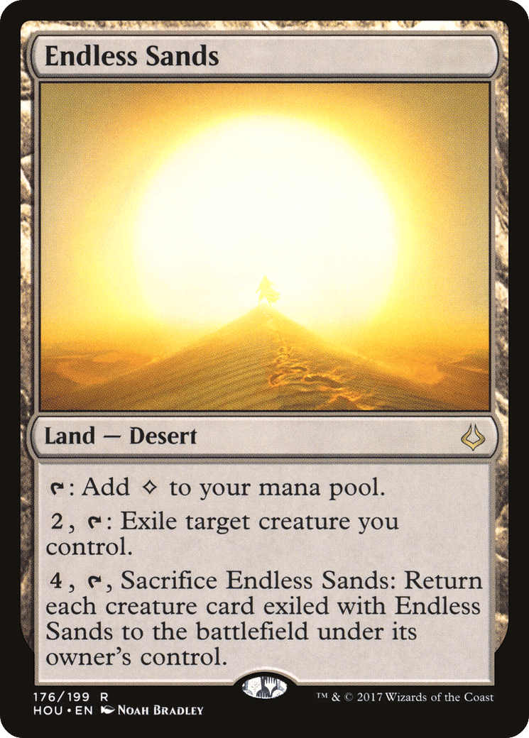 Endless Sands — Hour of Devastation — Magic: The Gathering