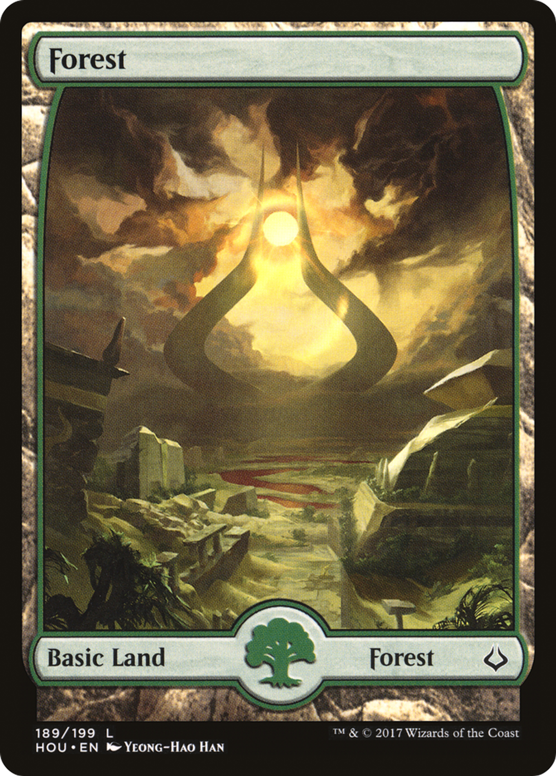 Forest — Hour of Devastation — Magic: The Gathering