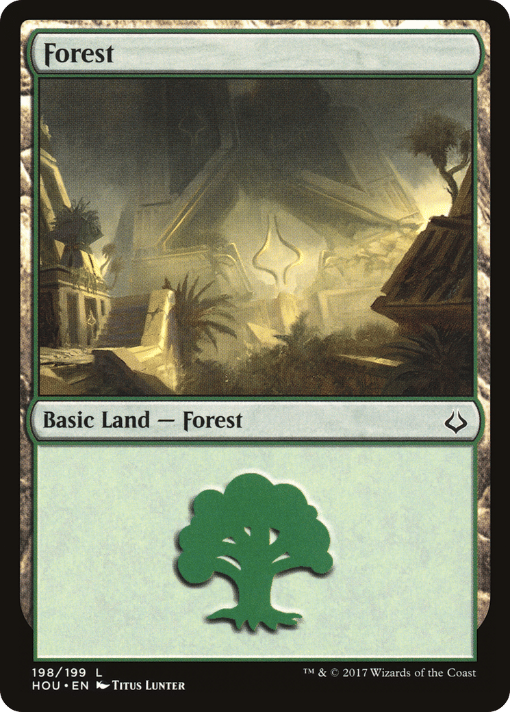 Forest — Hour of Devastation — Magic: The Gathering