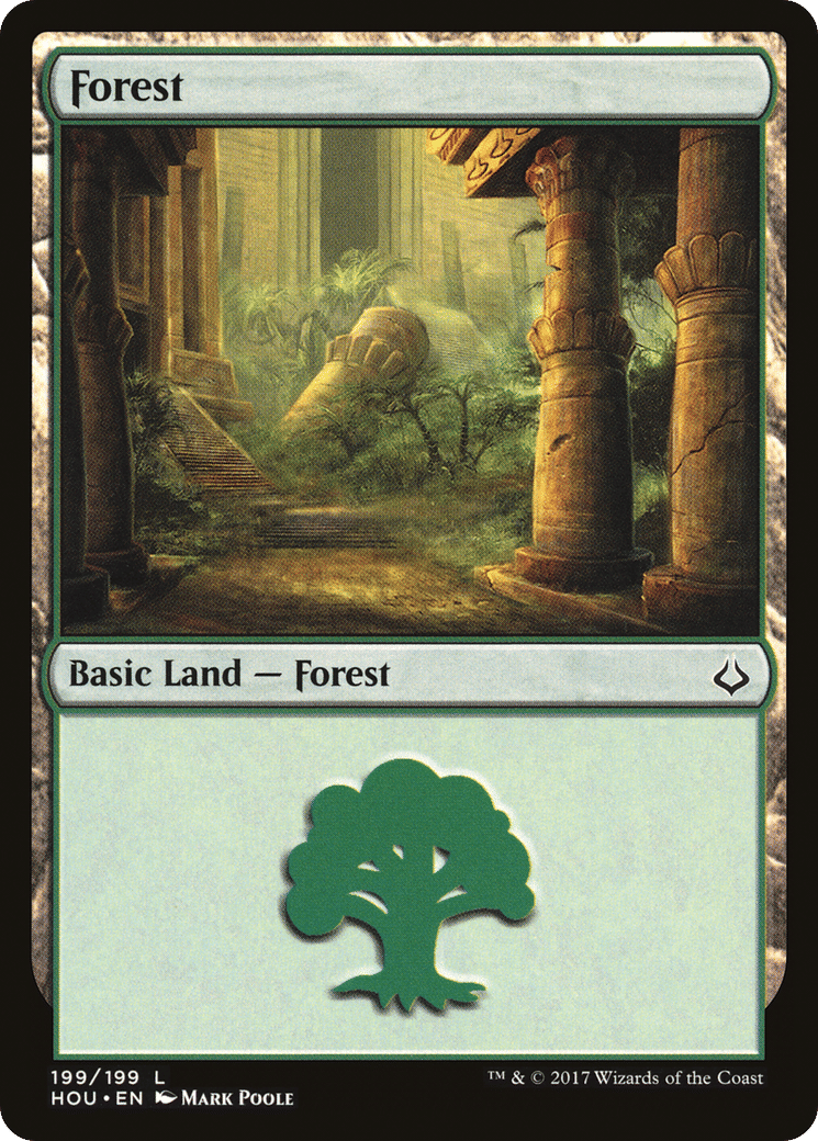 Forest — Hour of Devastation — Magic: The Gathering