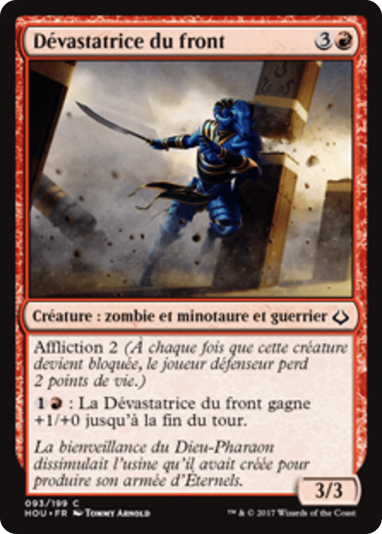 Dévastatrice du front — Hour of Devastation — Magic: The Gathering