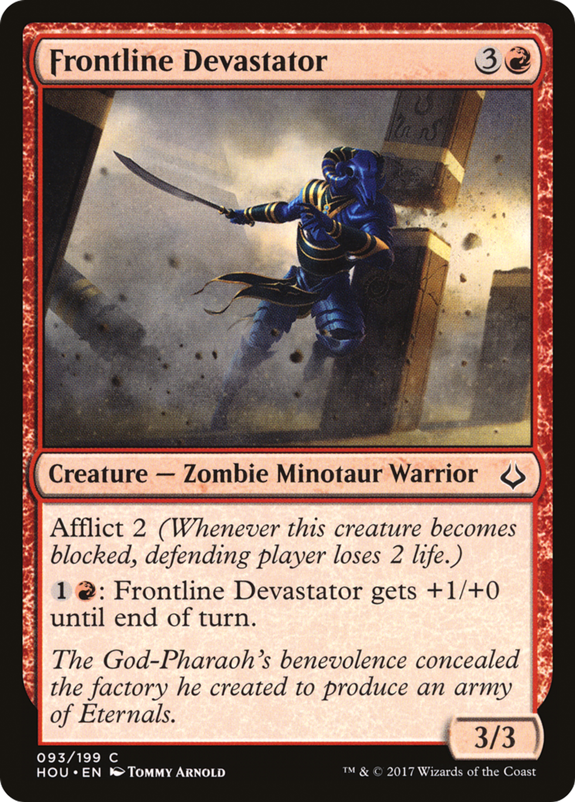 Frontline Devastator — Hour of Devastation — Magic: The Gathering