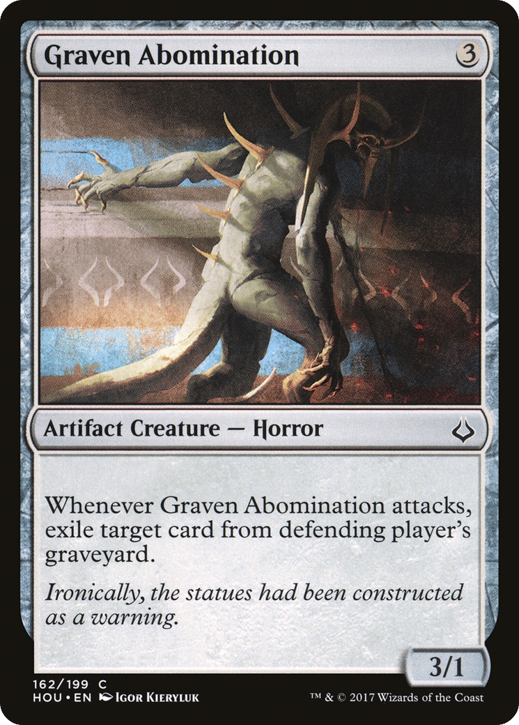 Graven Abomination — Hour of Devastation — Magic: The Gathering