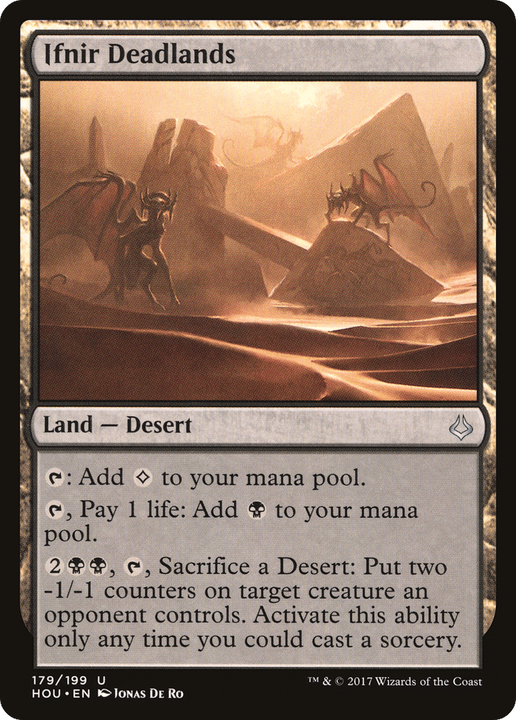 Ifnir Deadlands — Hour of Devastation — Magic: The Gathering