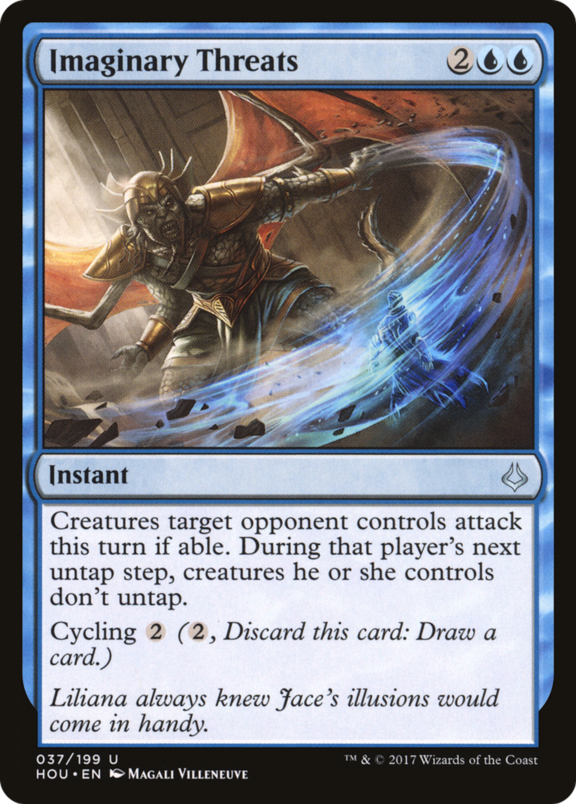 Menaces imaginaires — Hour of Devastation — Magic: The Gathering