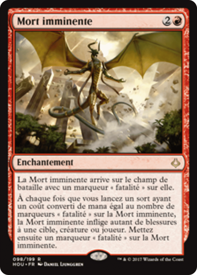 Mort imminente — Hour of Devastation — Magic: The Gathering