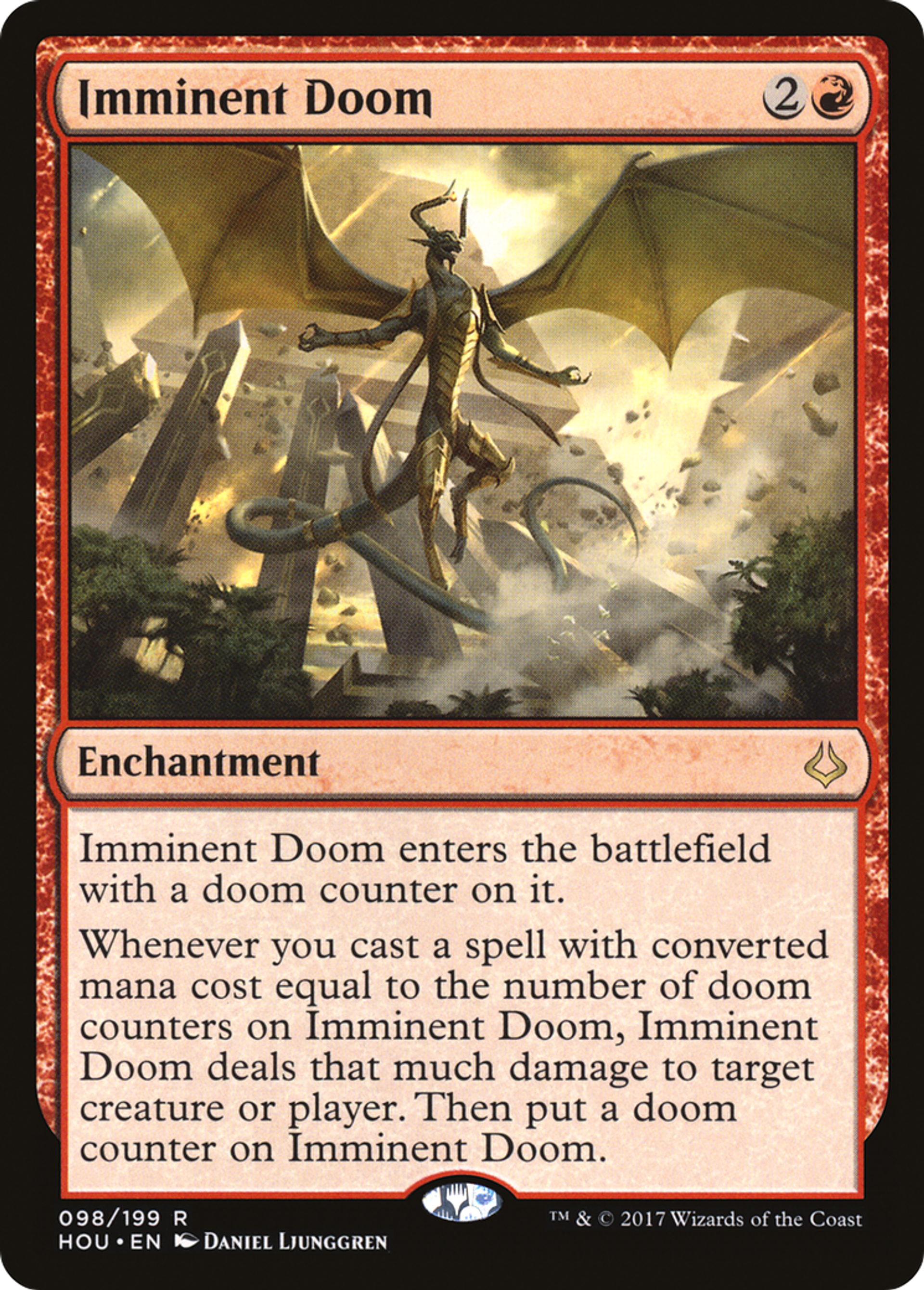 Imminent Doom — Hour of Devastation — Magic: The Gathering