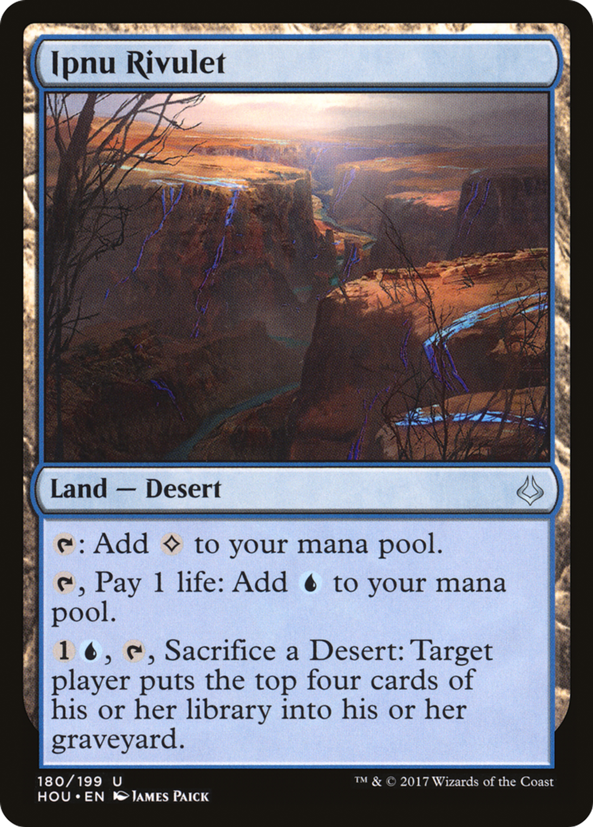 Ipnu Rivulet — Hour of Devastation — Magic: The Gathering
