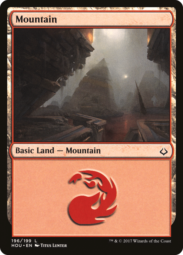 Mountain — Hour of Devastation — Magic: The Gathering