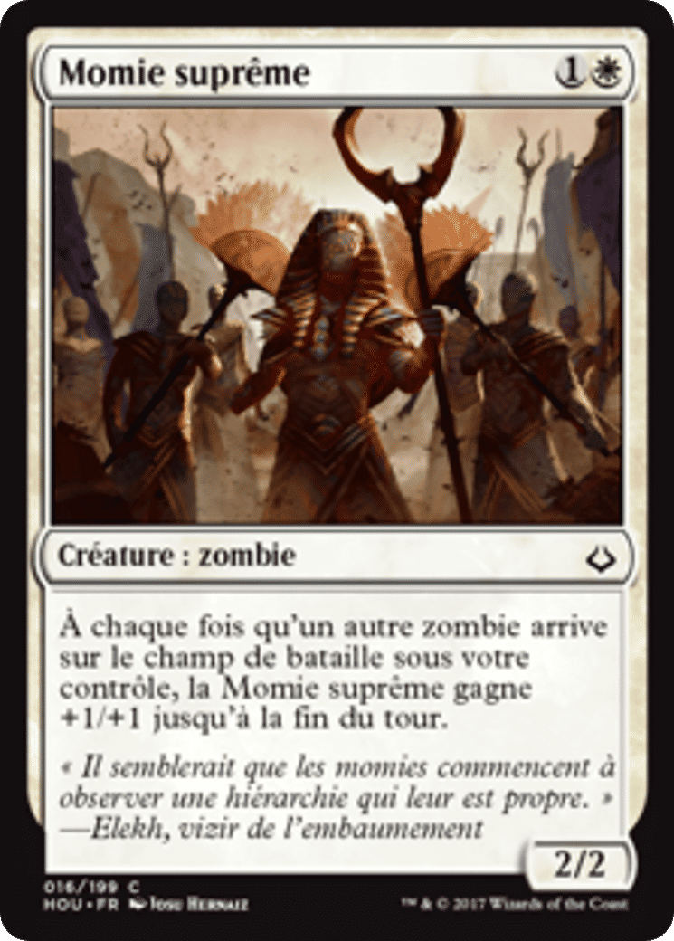Momie suprême — Hour of Devastation — Magic: The Gathering