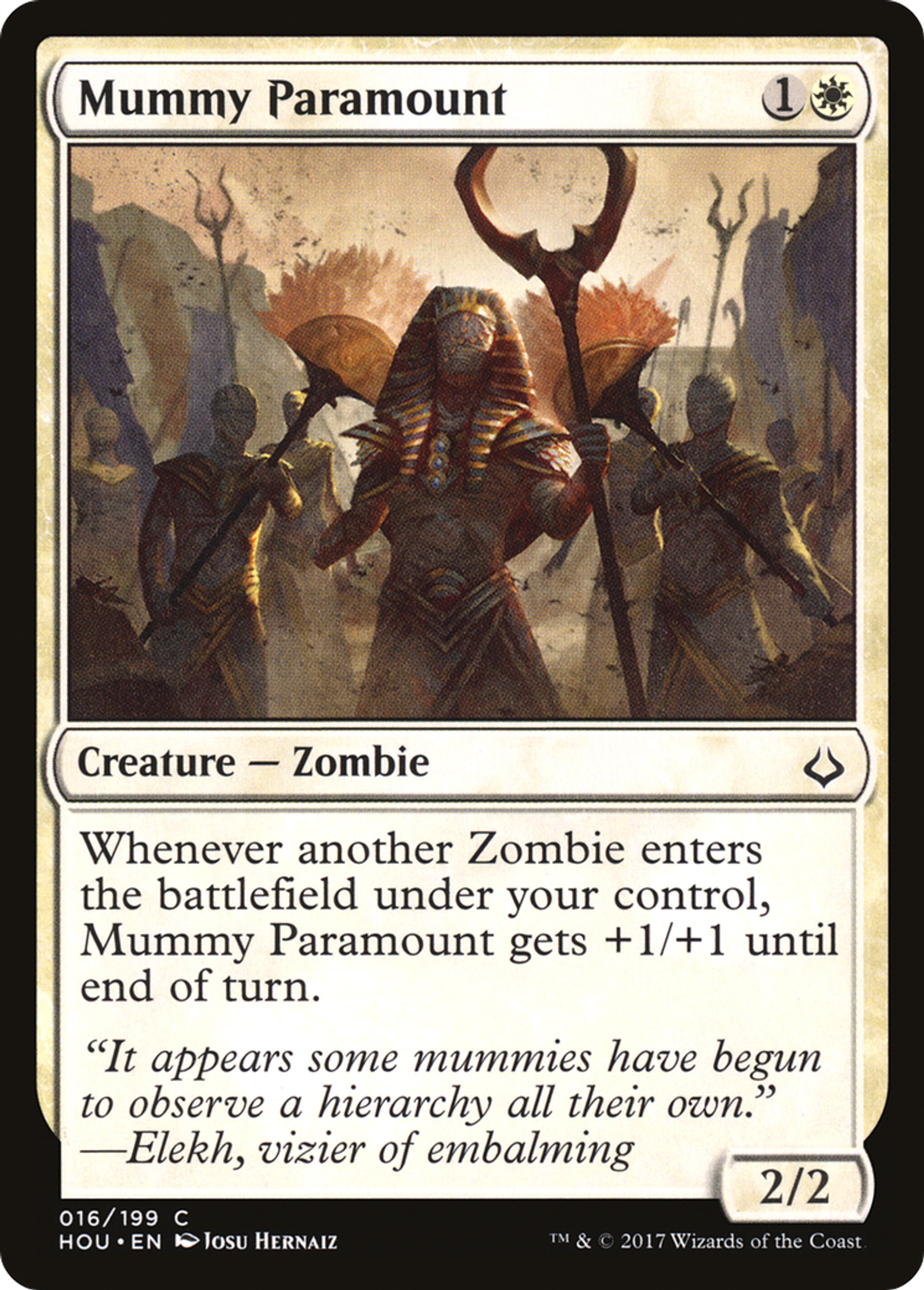 Mummy Paramount — Hour of Devastation — Magic: The Gathering