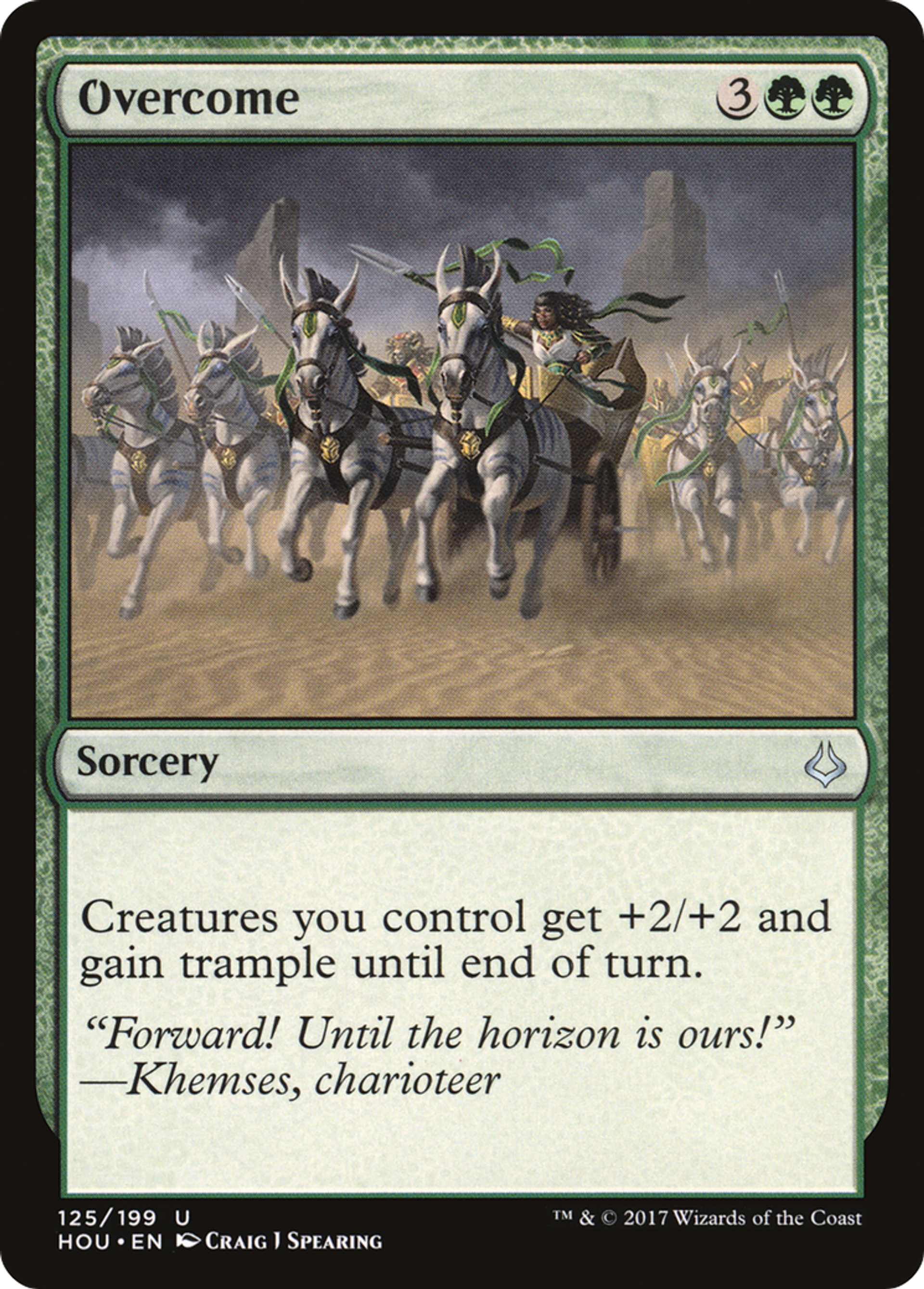 Overcome — Hour of Devastation — Magic: The Gathering