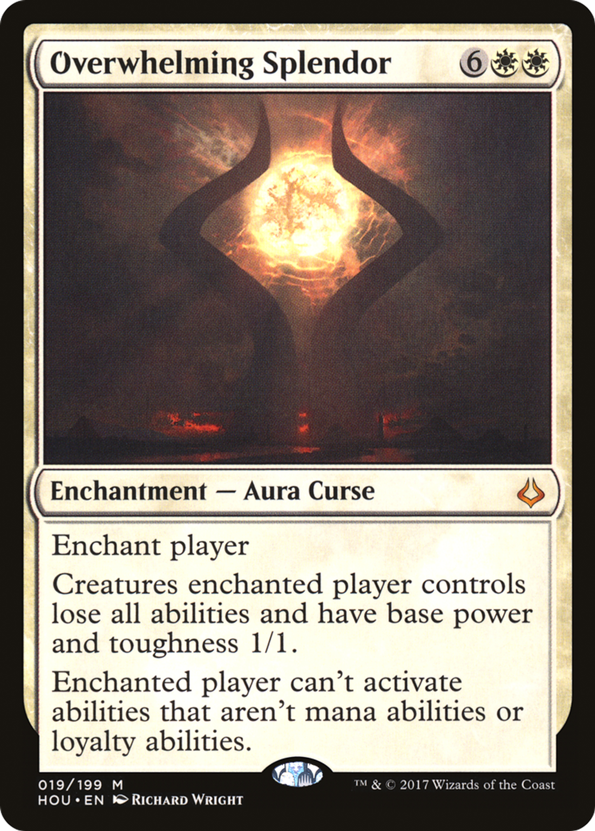 Overwhelming Splendor — Hour of Devastation — Magic: The Gathering