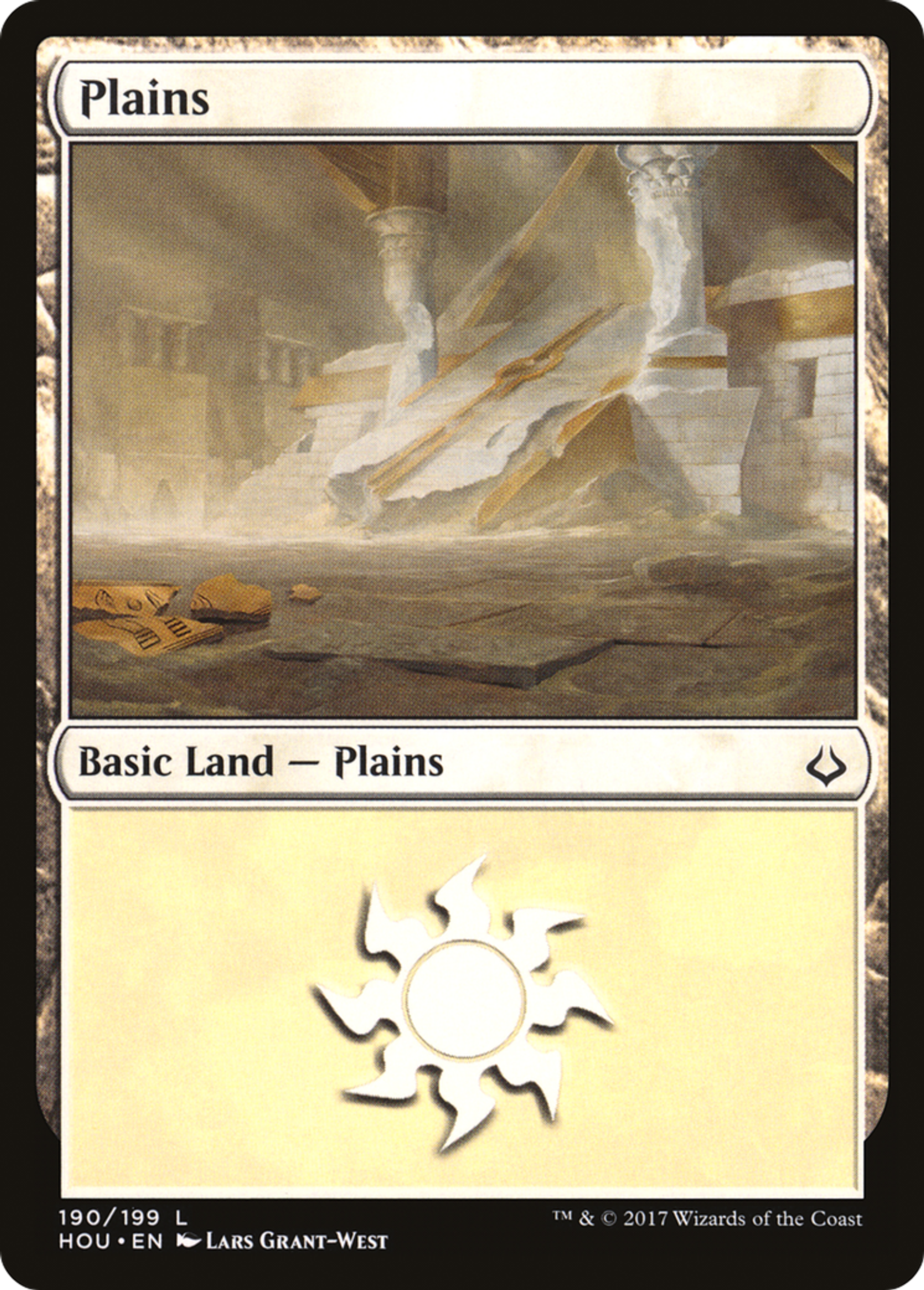 Plains — Hour of Devastation — Magic: The Gathering