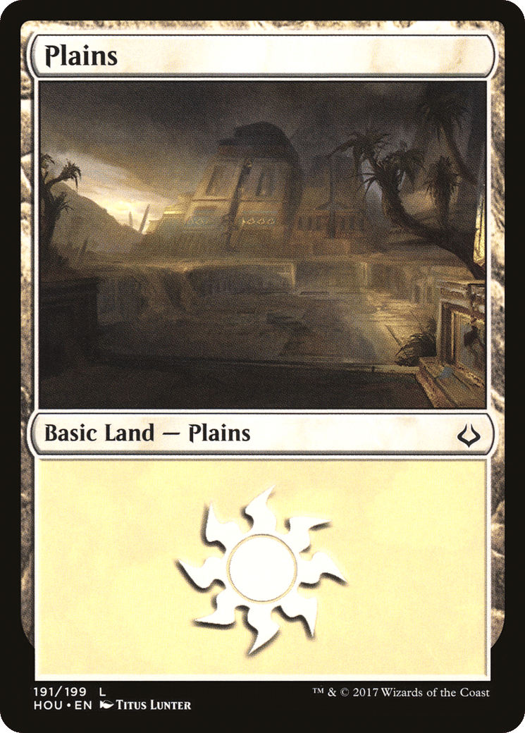 Plains — Hour of Devastation — Magic: The Gathering