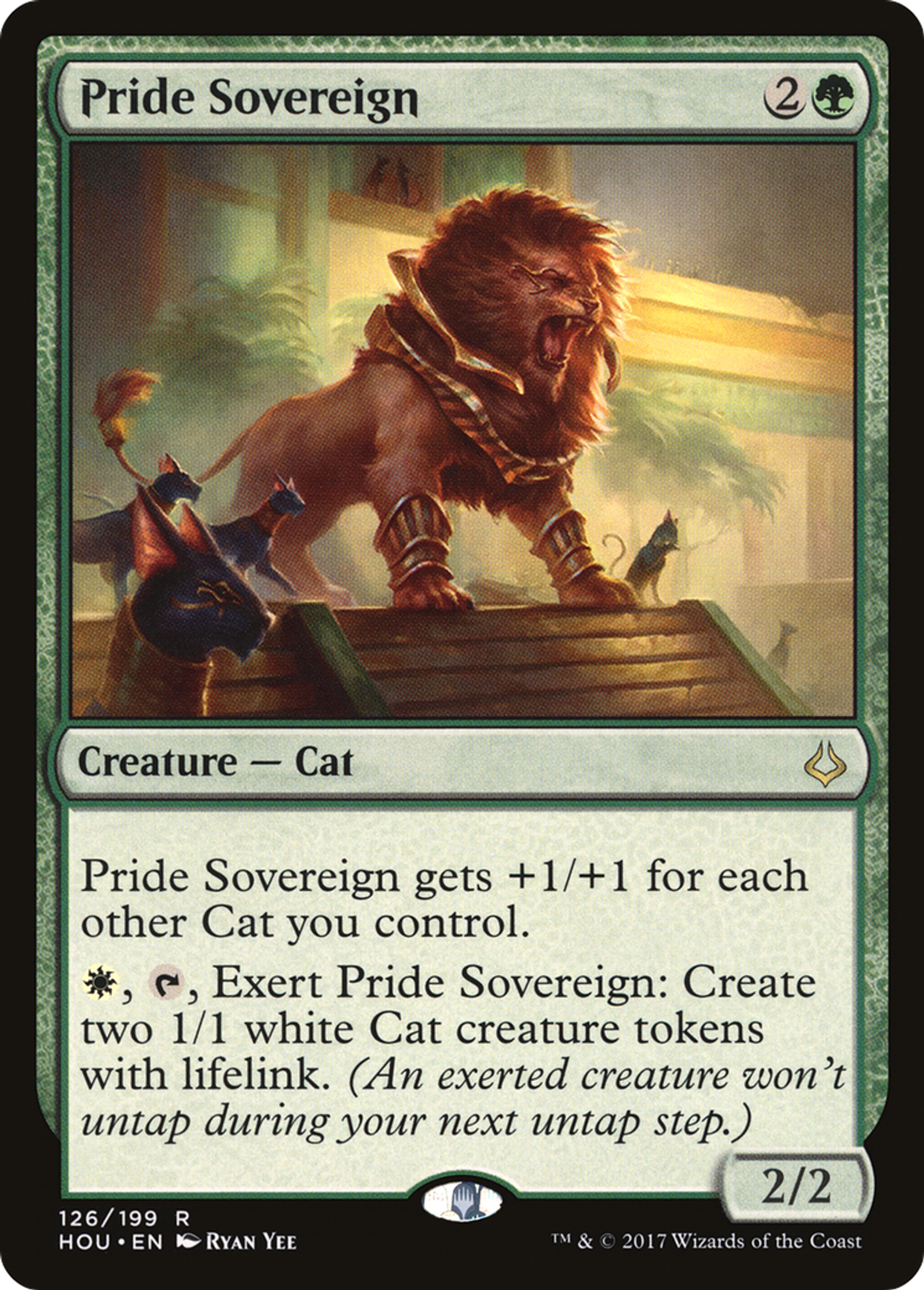 Pride Sovereign — Hour of Devastation — Magic: The Gathering