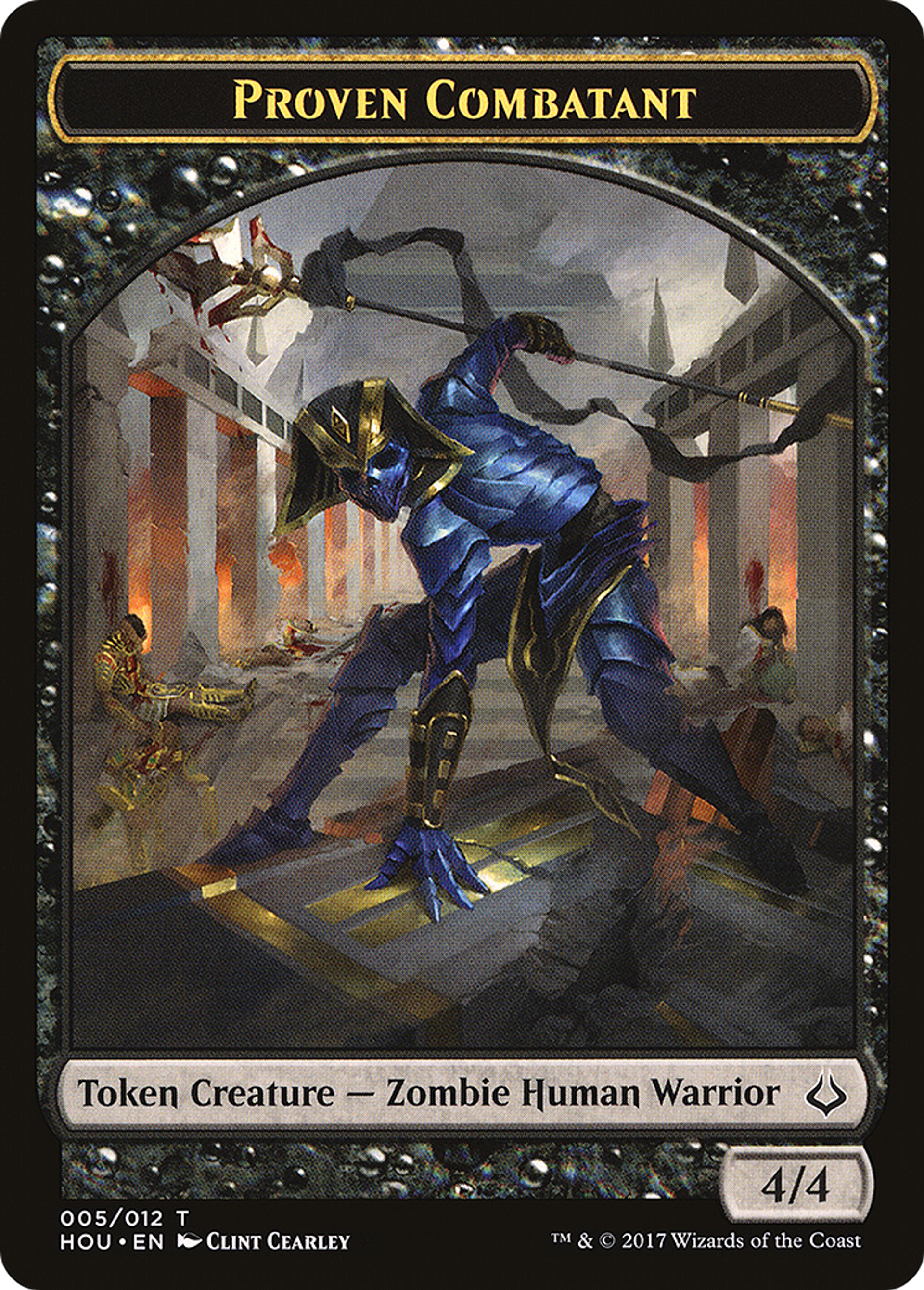 Proven Combatant — Hour of Devastation — Magic: The Gathering