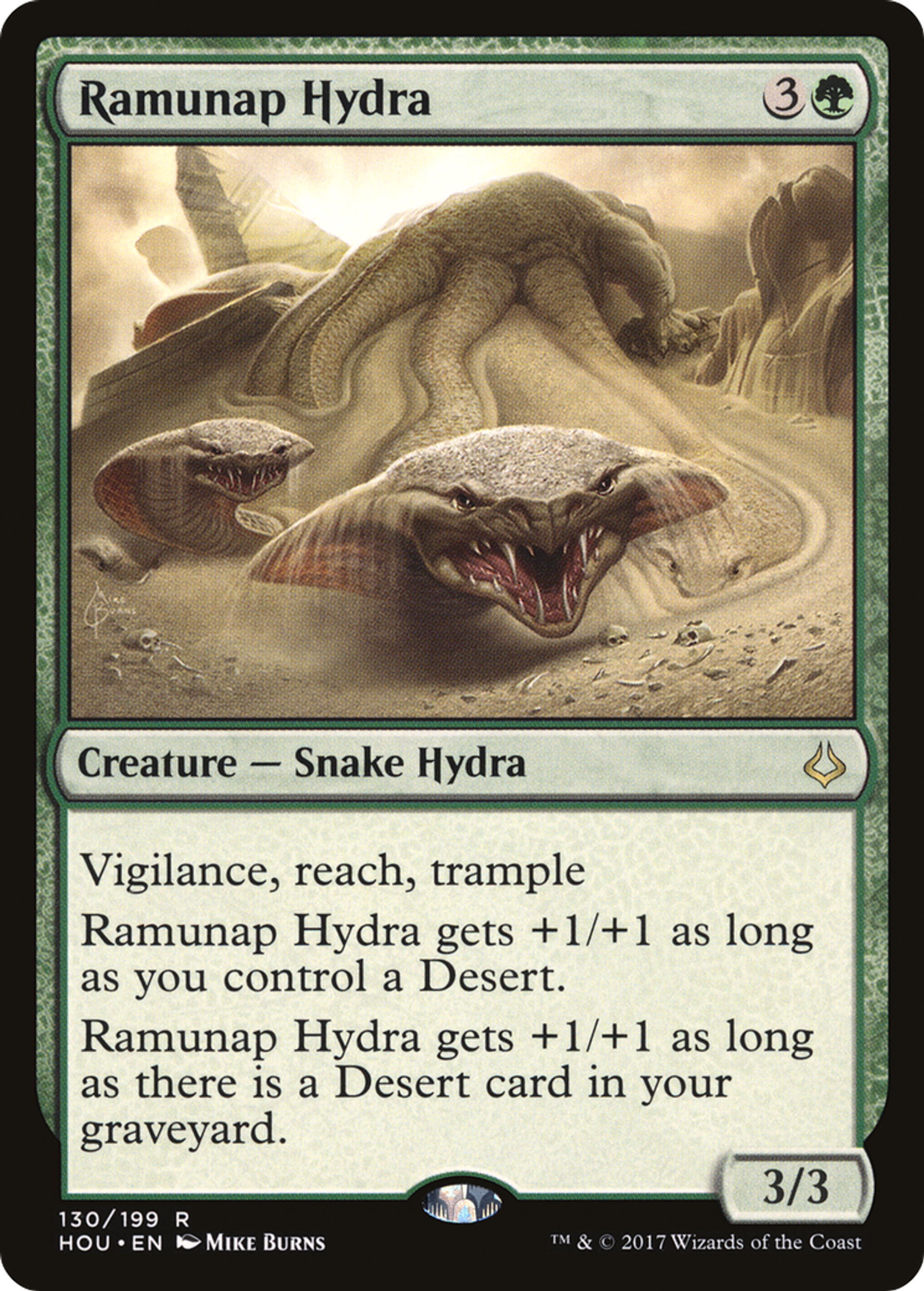 Ramunap Hydra — Hour of Devastation — Magic: The Gathering