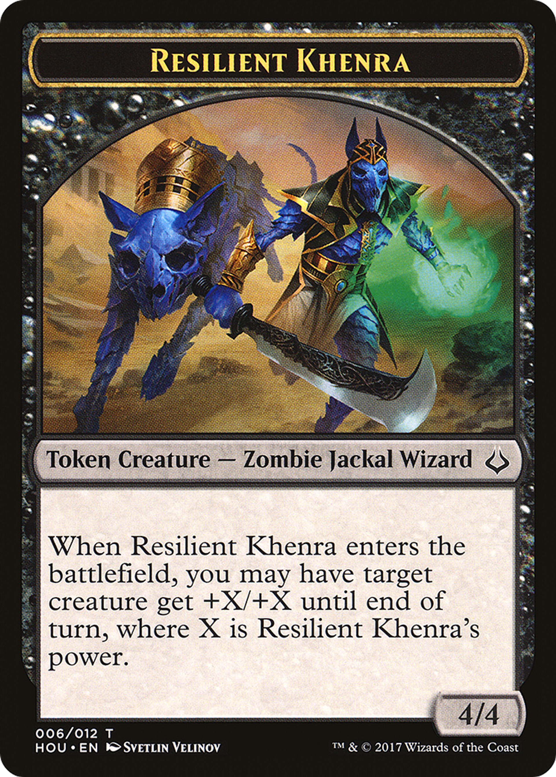 Resilient Khenra — Hour of Devastation — Magic: The Gathering