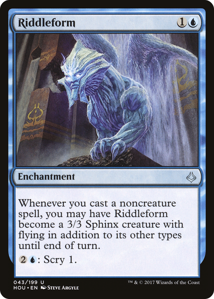 Riddleform — Hour of Devastation — Magic: The Gathering