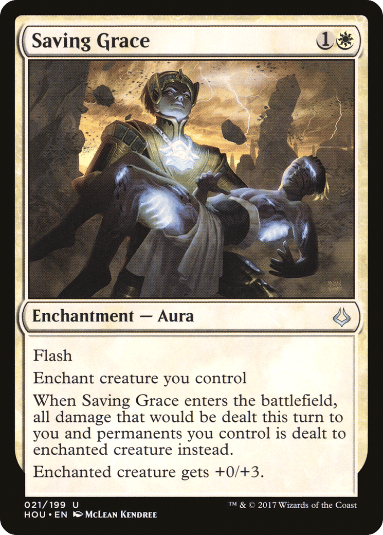 Saving Grace — Hour of Devastation — Magic: The Gathering