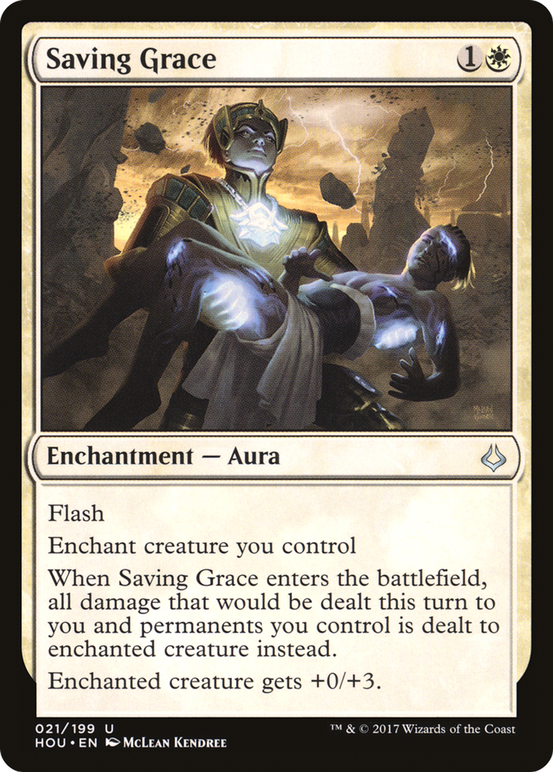 Saving Grace — Hour of Devastation — Magic: The Gathering