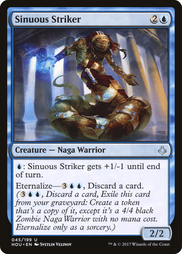 Sinuous Striker — Hour of Devastation — Magic: The Gathering