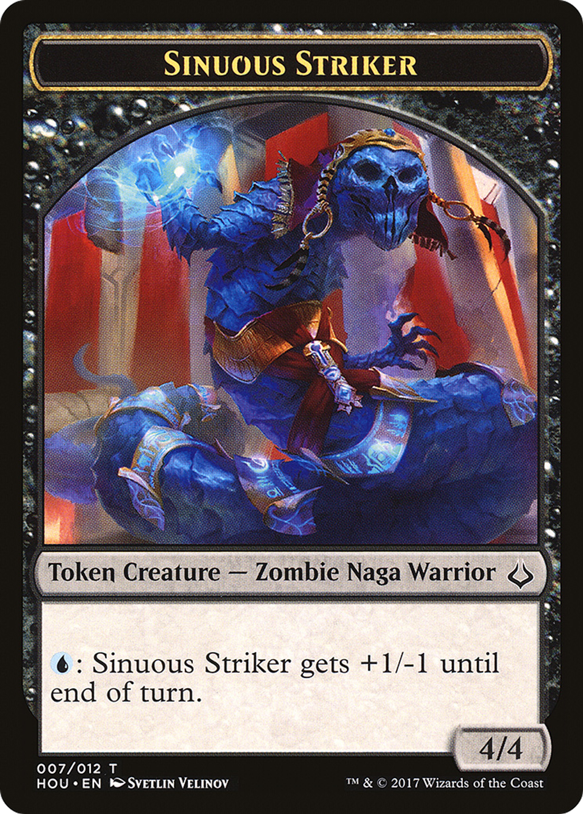 Sinuous Striker — Hour of Devastation — Magic: The Gathering