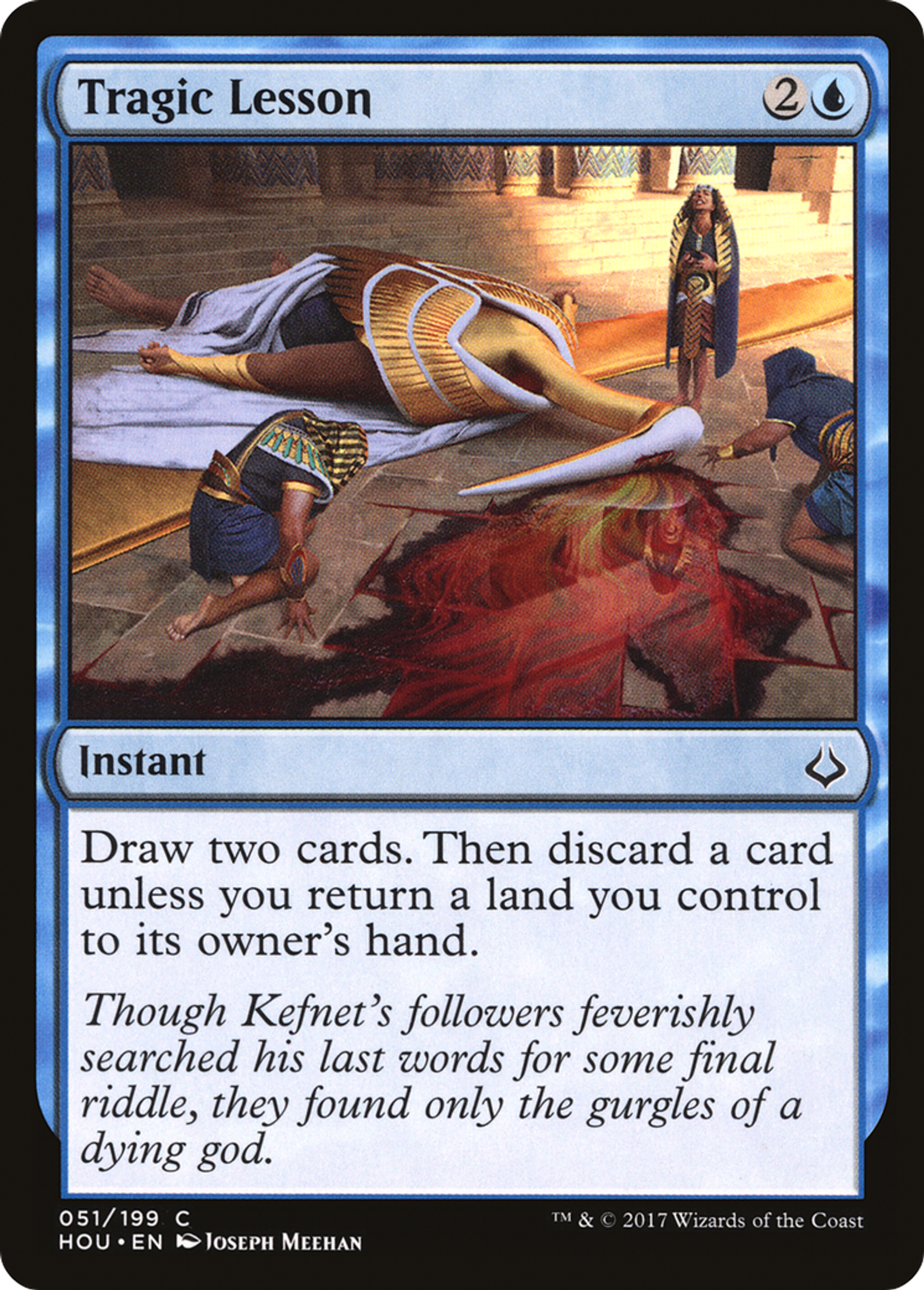 Tragic Lesson — Hour of Devastation — Magic: The Gathering