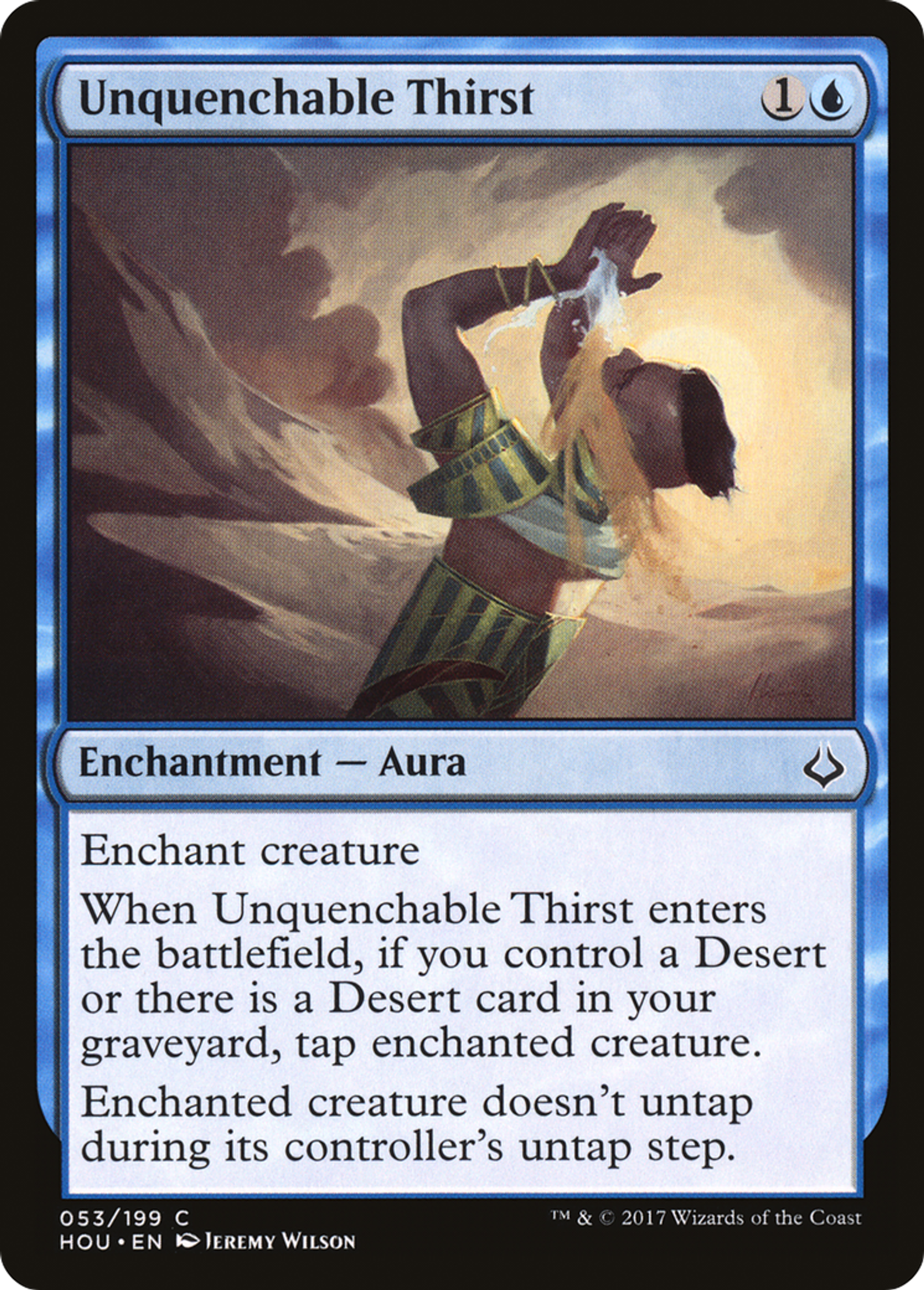 Unquenchable Thirst — Hour of Devastation — Magic: The Gathering