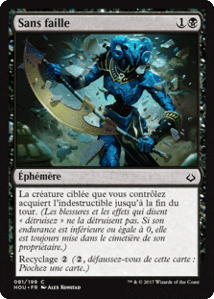 Sans faille — Hour of Devastation — Magic: The Gathering