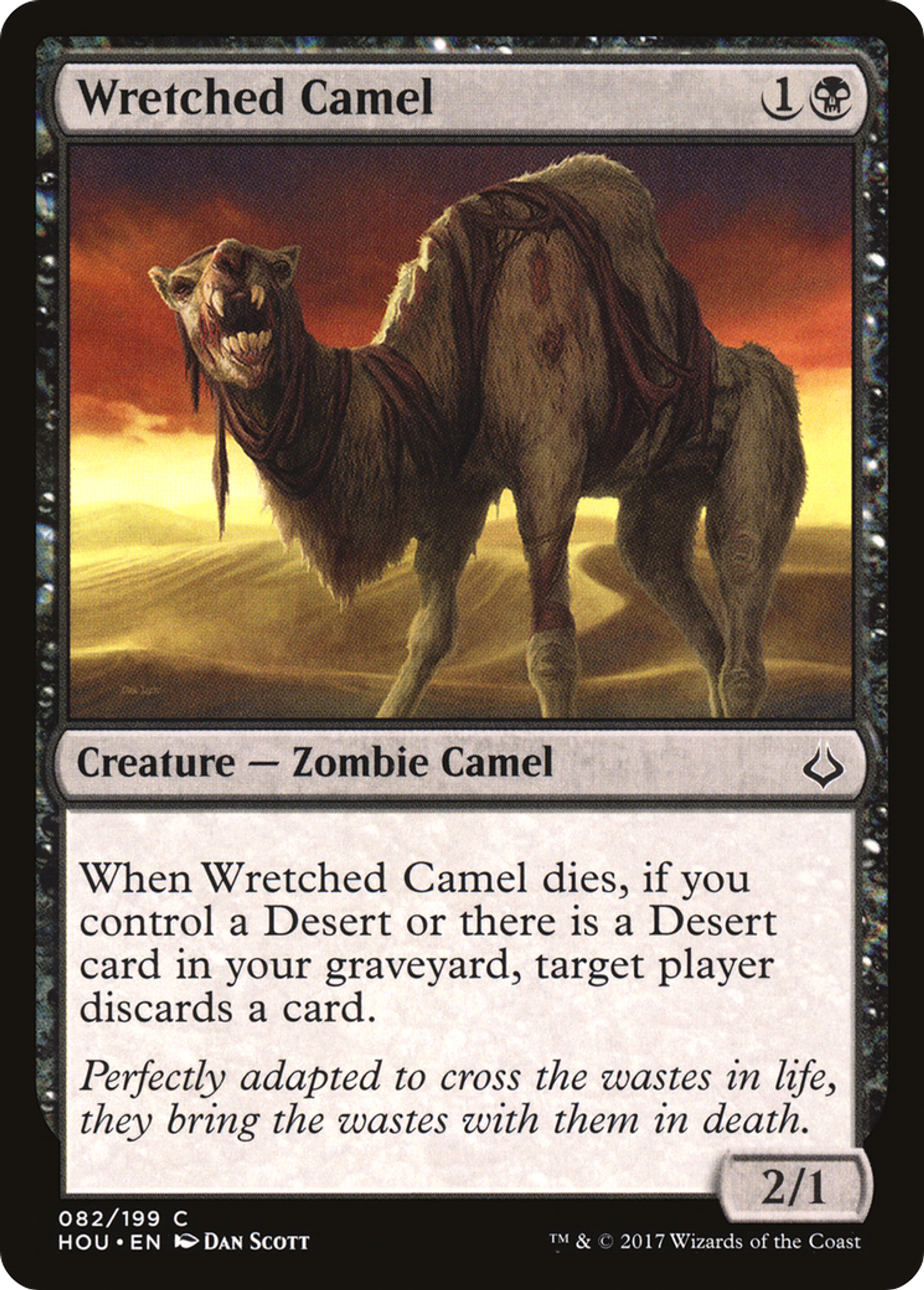 Wretched Camel — Hour of Devastation — Magic: The Gathering