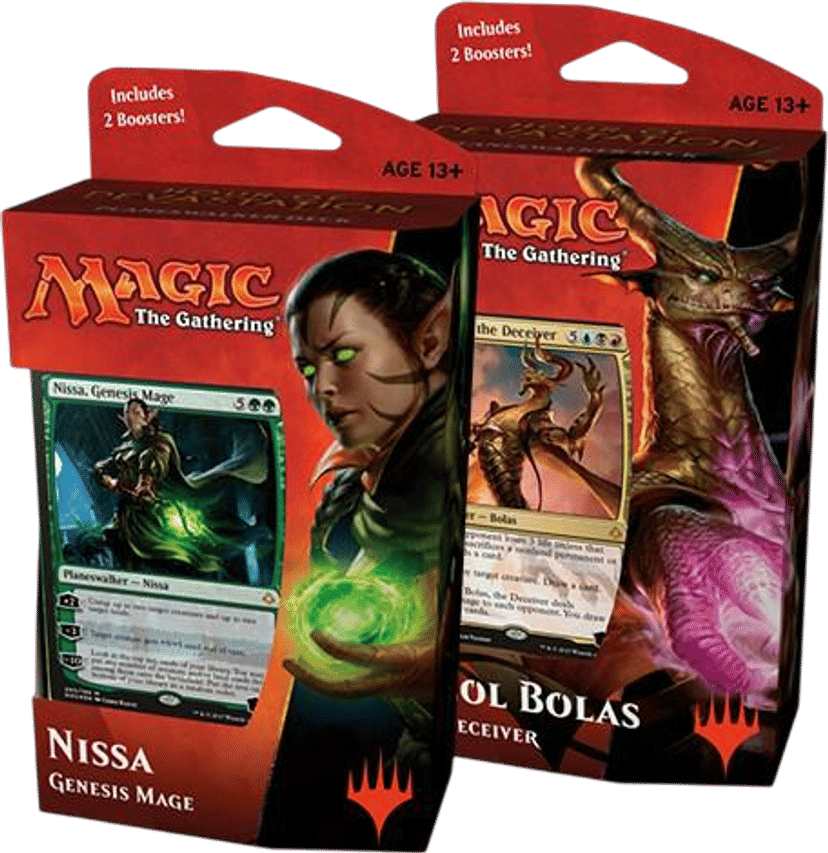 Hour of Devastation Planeswalker Deck Display from Hour of Devastation - Magic: The Gathering