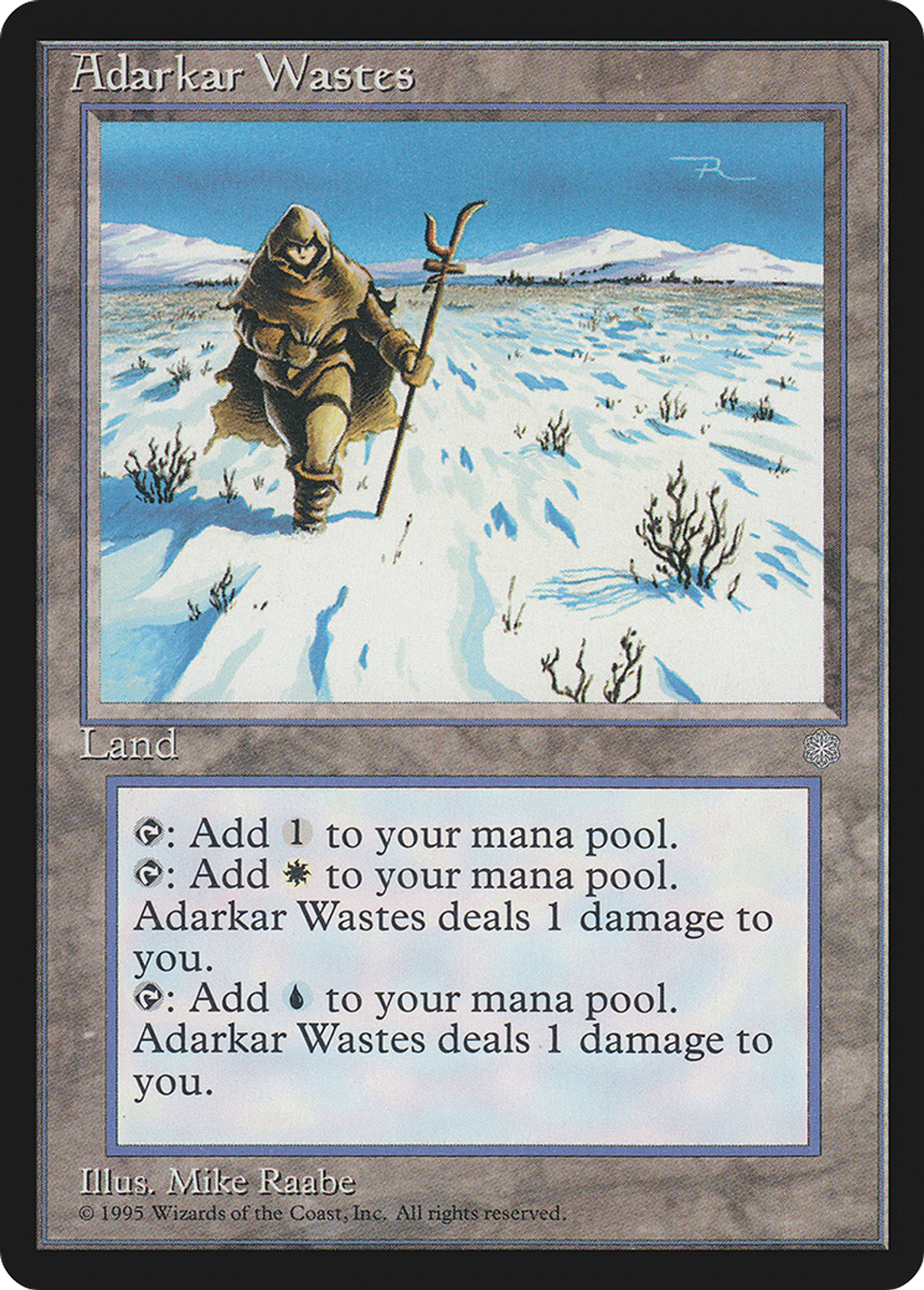 Landes d'Adarkar — Ice Age — Magic: The Gathering