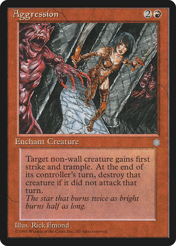 Aggression — Ice Age — Magic: The Gathering