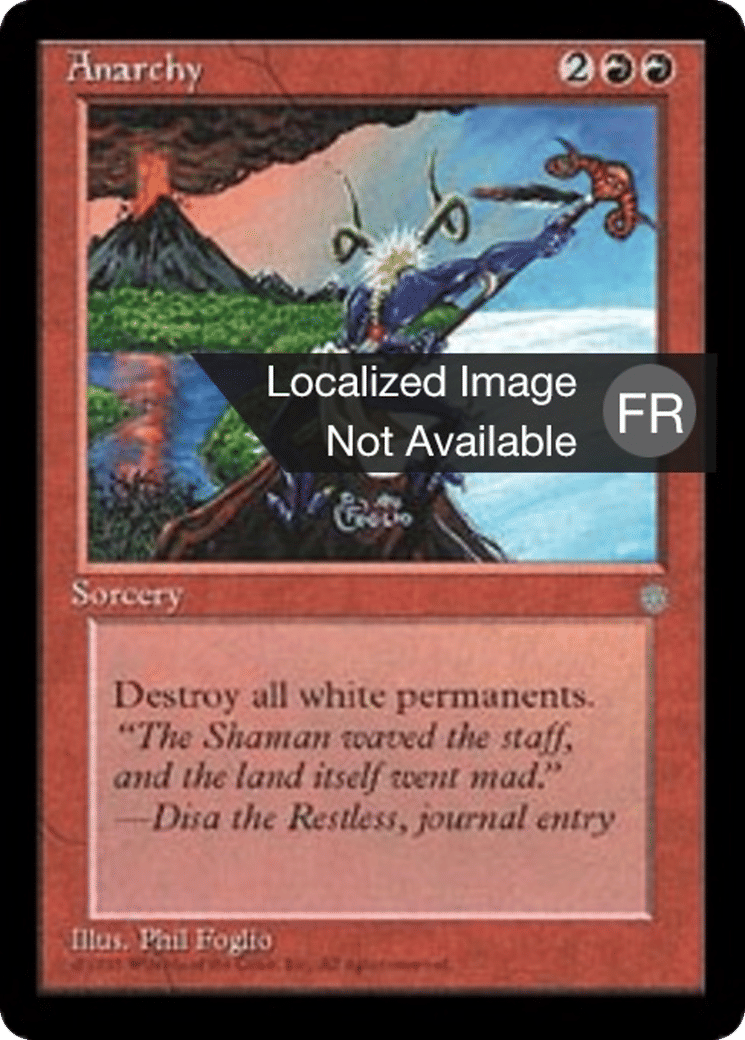 Anarchie — Ice Age — Magic: The Gathering