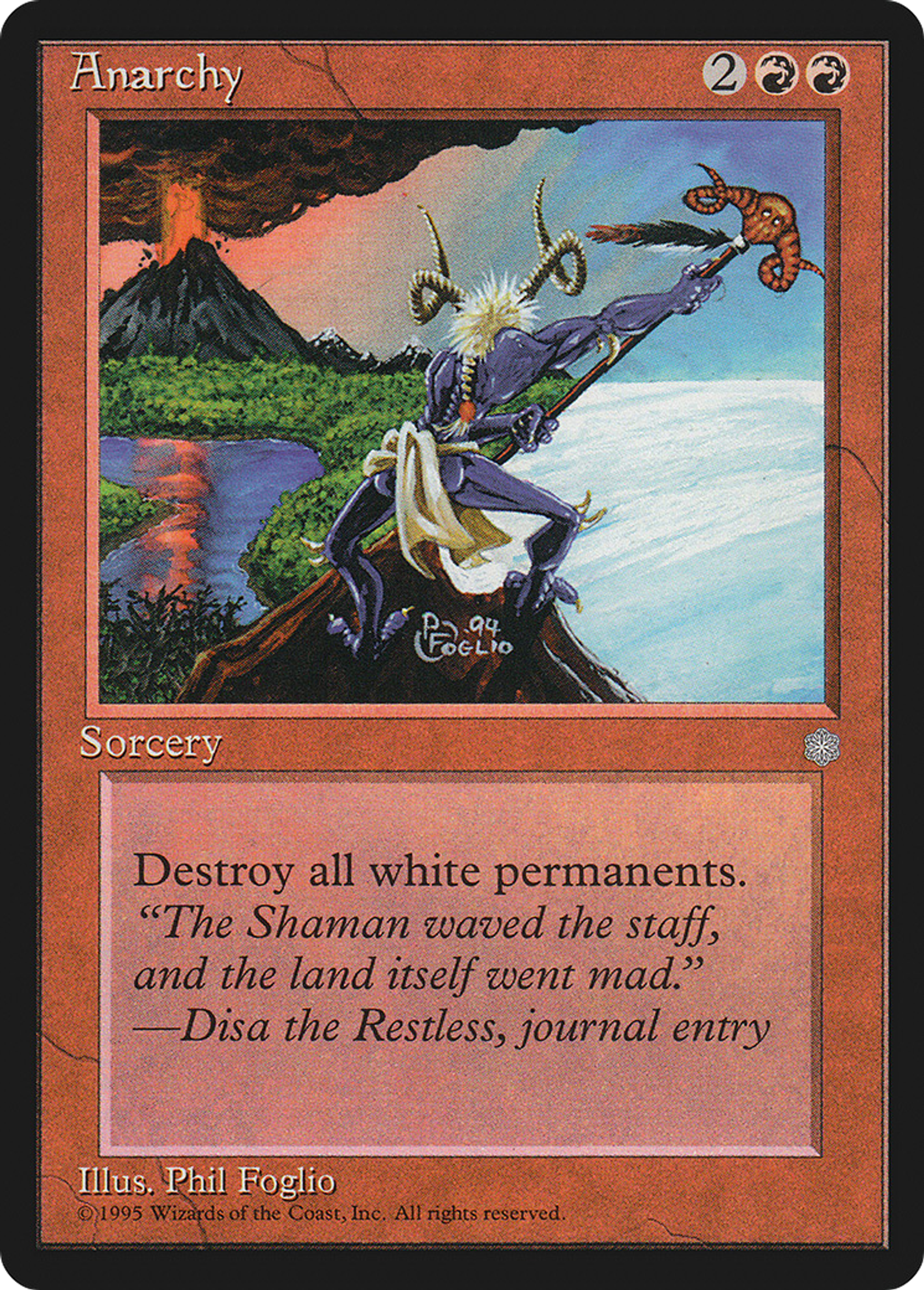 Anarchie — Ice Age — Magic: The Gathering