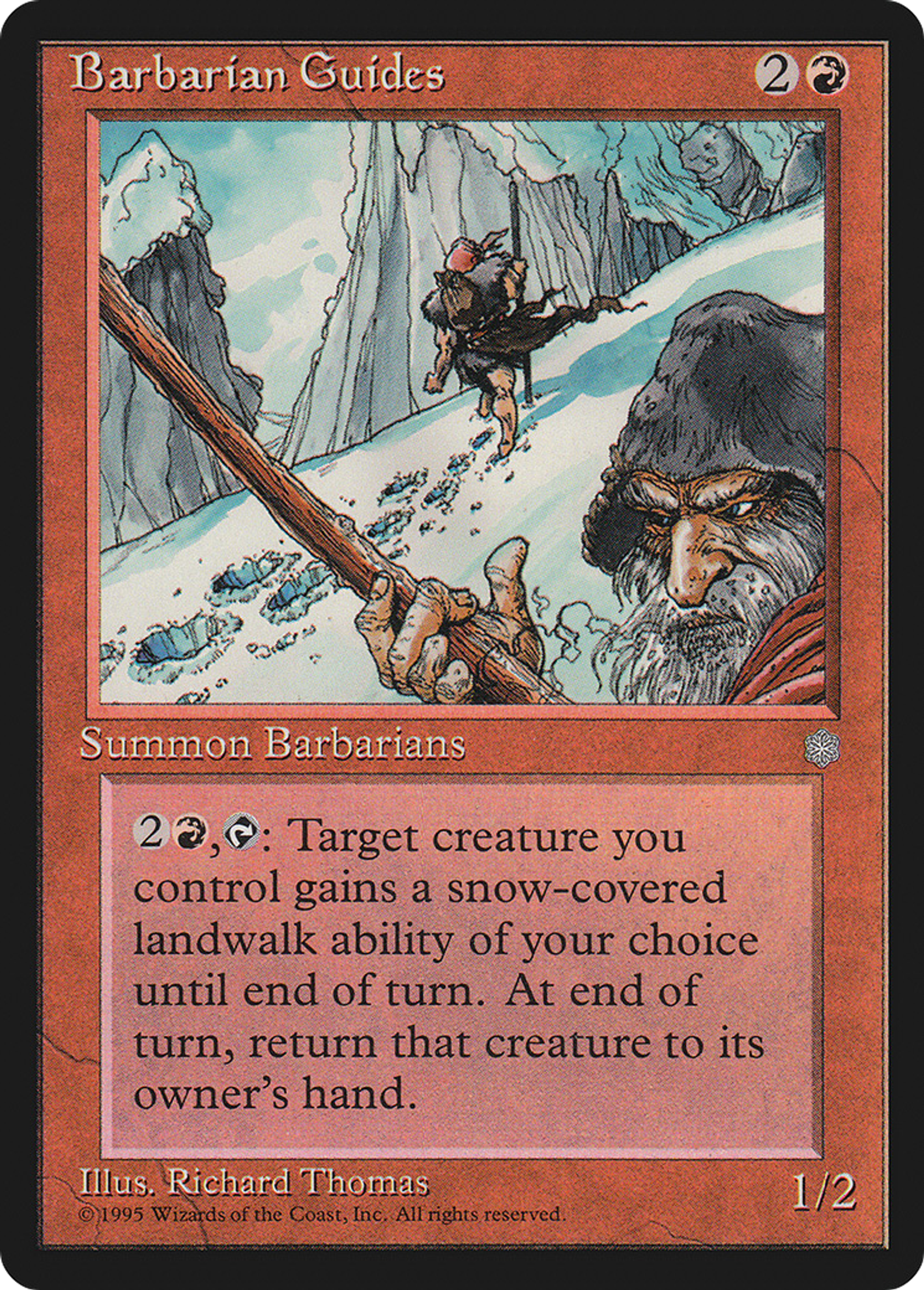 Barbarian Guides — Ice Age — Magic: The Gathering