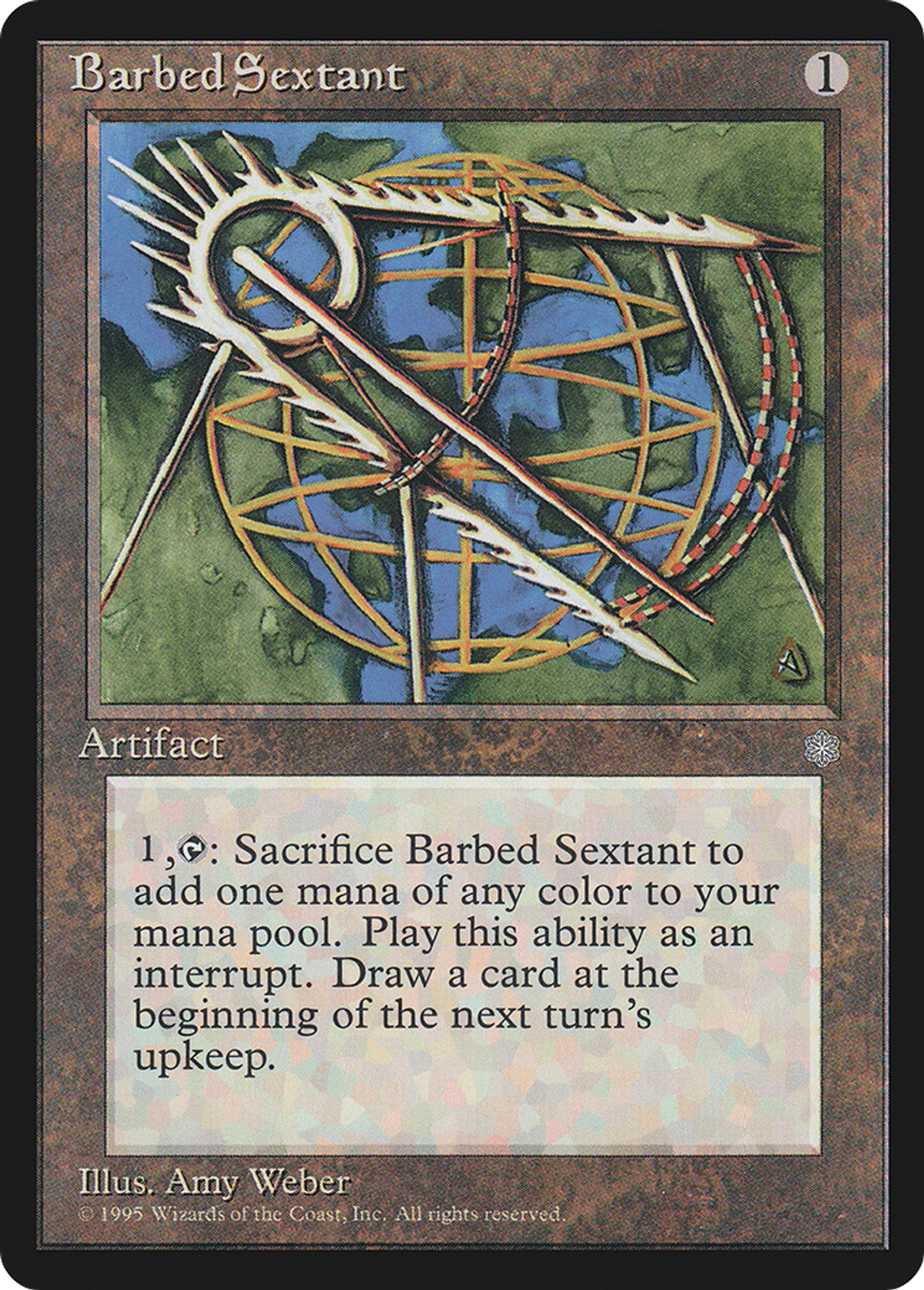 Barbed Sextant — Ice Age — Magic: The Gathering