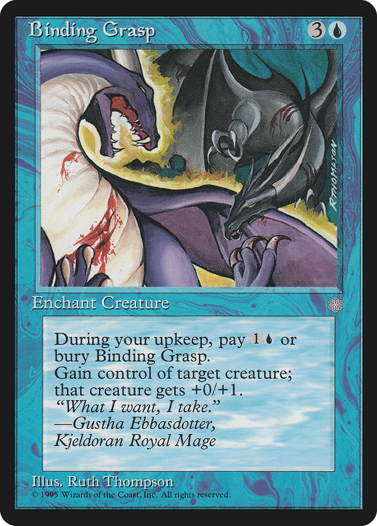 Binding Grasp — Ice Age — Magic: The Gathering