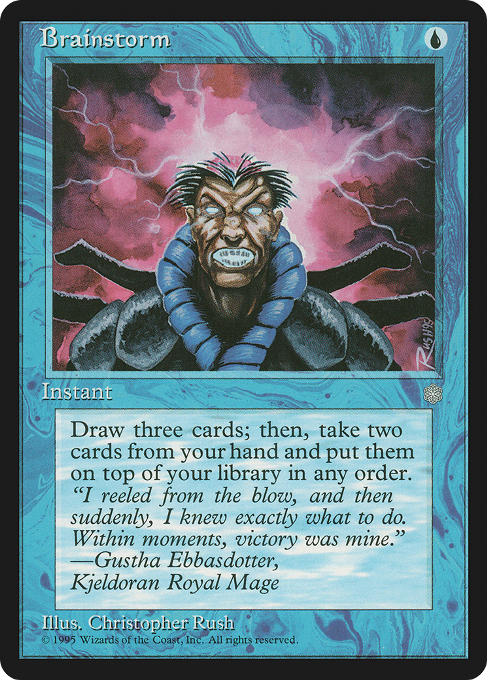 Brainstorm — Ice Age — Magic: The Gathering
