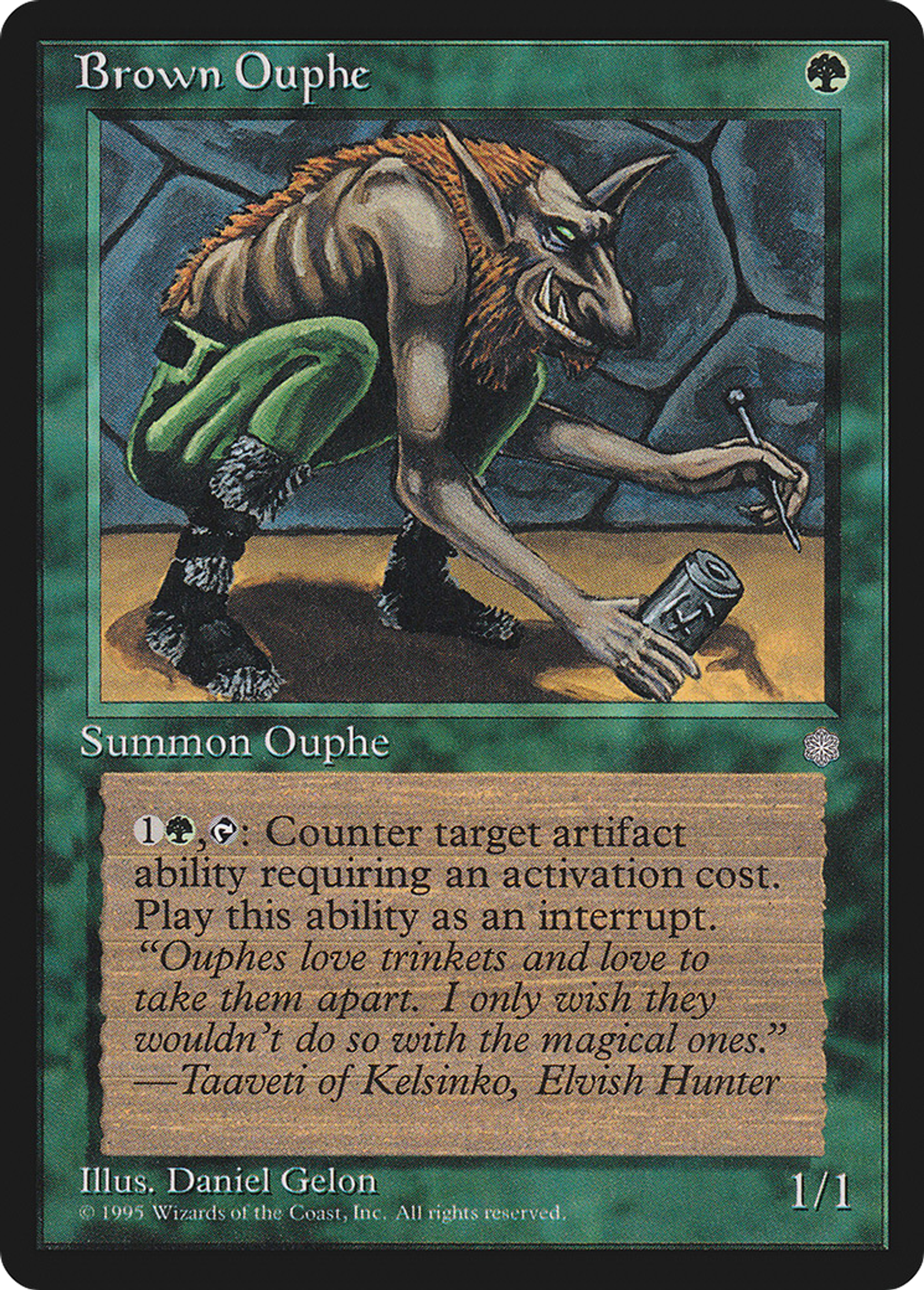 Orphe brun — Ice Age — Magic: The Gathering
