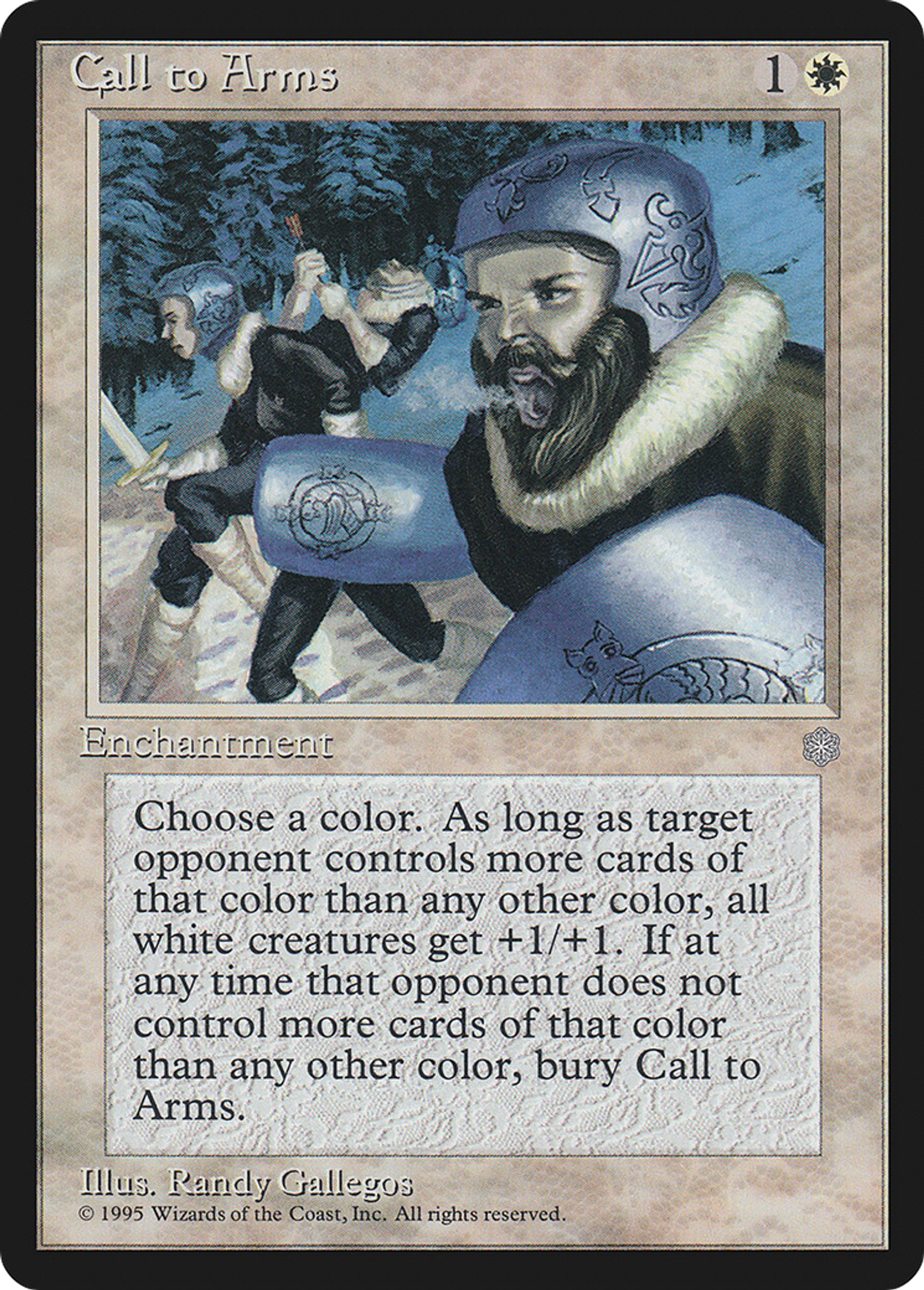Appel aux armes — Ice Age — Magic: The Gathering