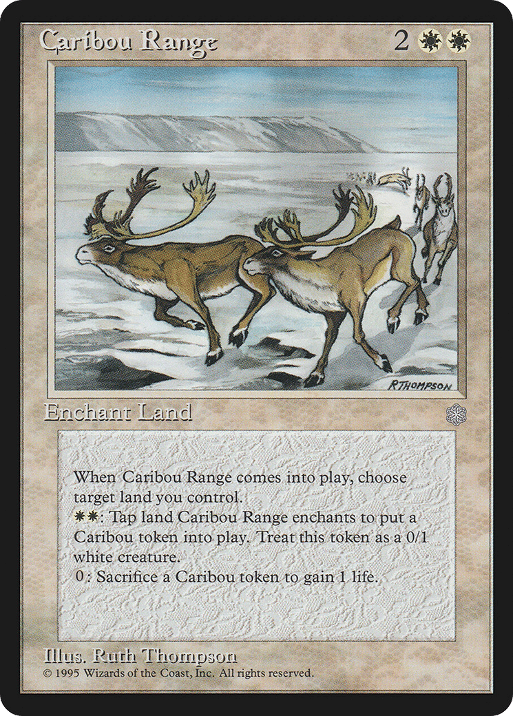 Caribou Range — Ice Age — Magic: The Gathering
