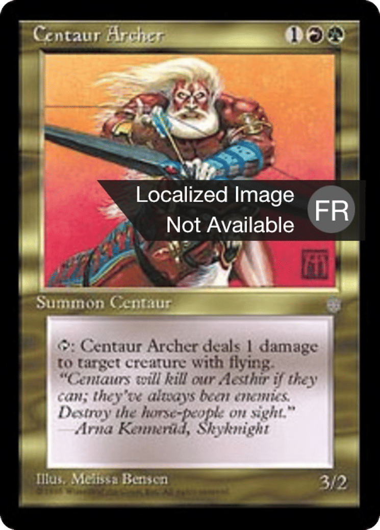 Archer centaure — Ice Age — Magic: The Gathering
