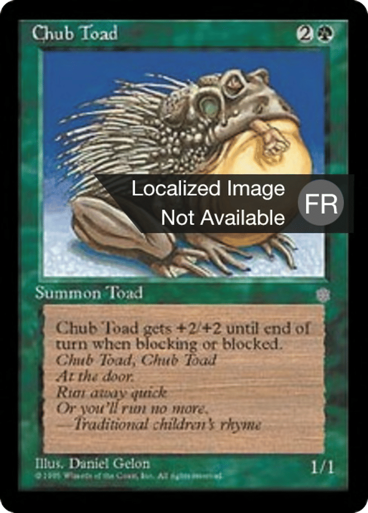 Crapaud butor — Ice Age — Magic: The Gathering