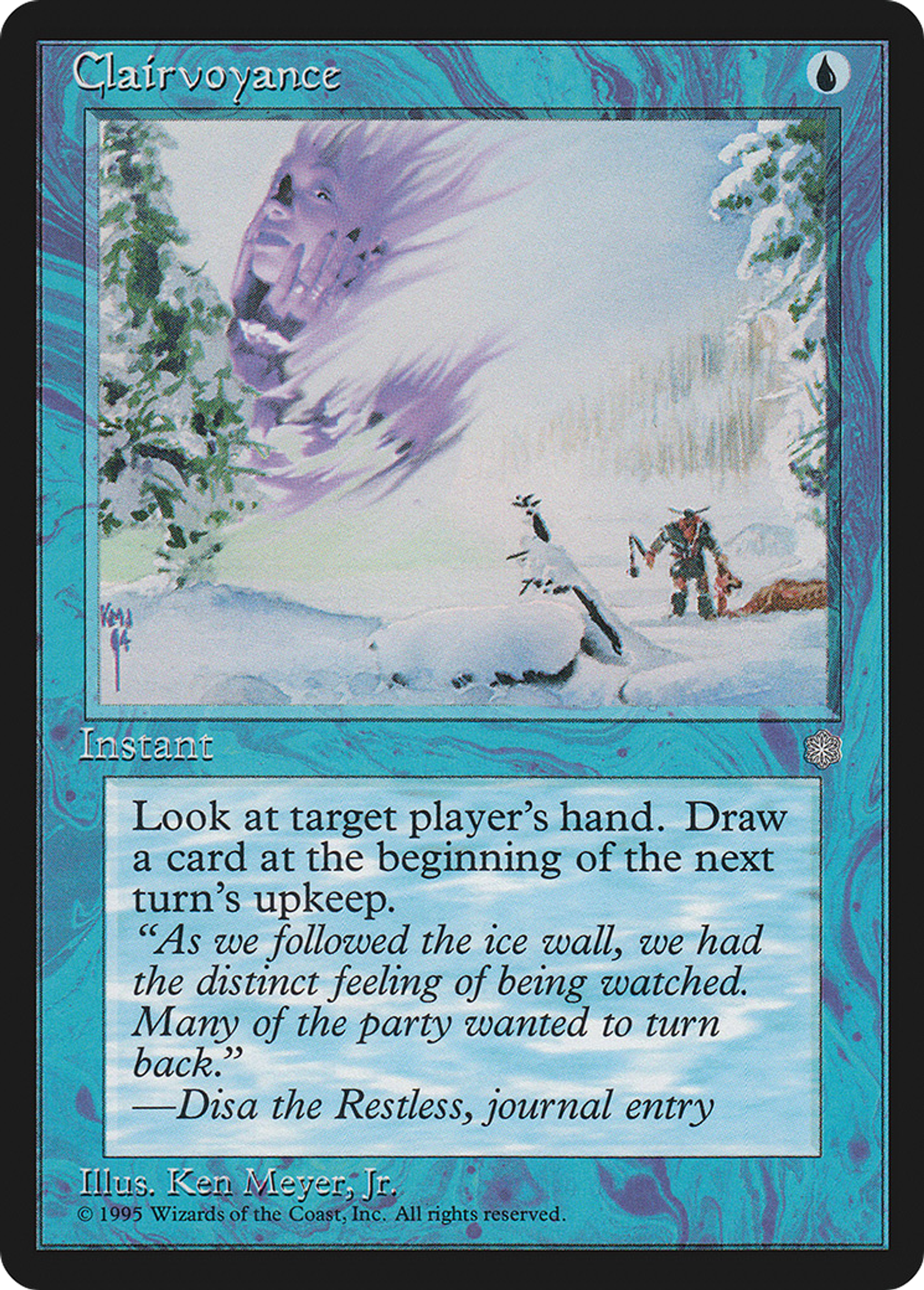 Clairvoyance — Ice Age — Magic: The Gathering