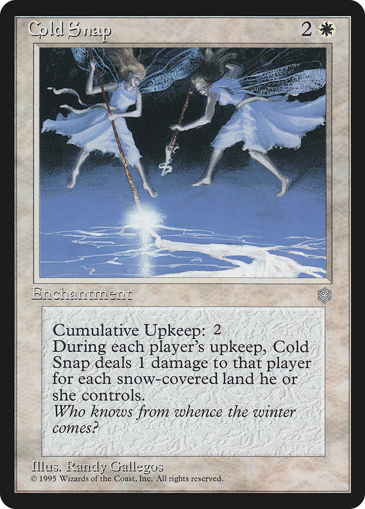 Cold Snap — Ice Age — Magic: The Gathering