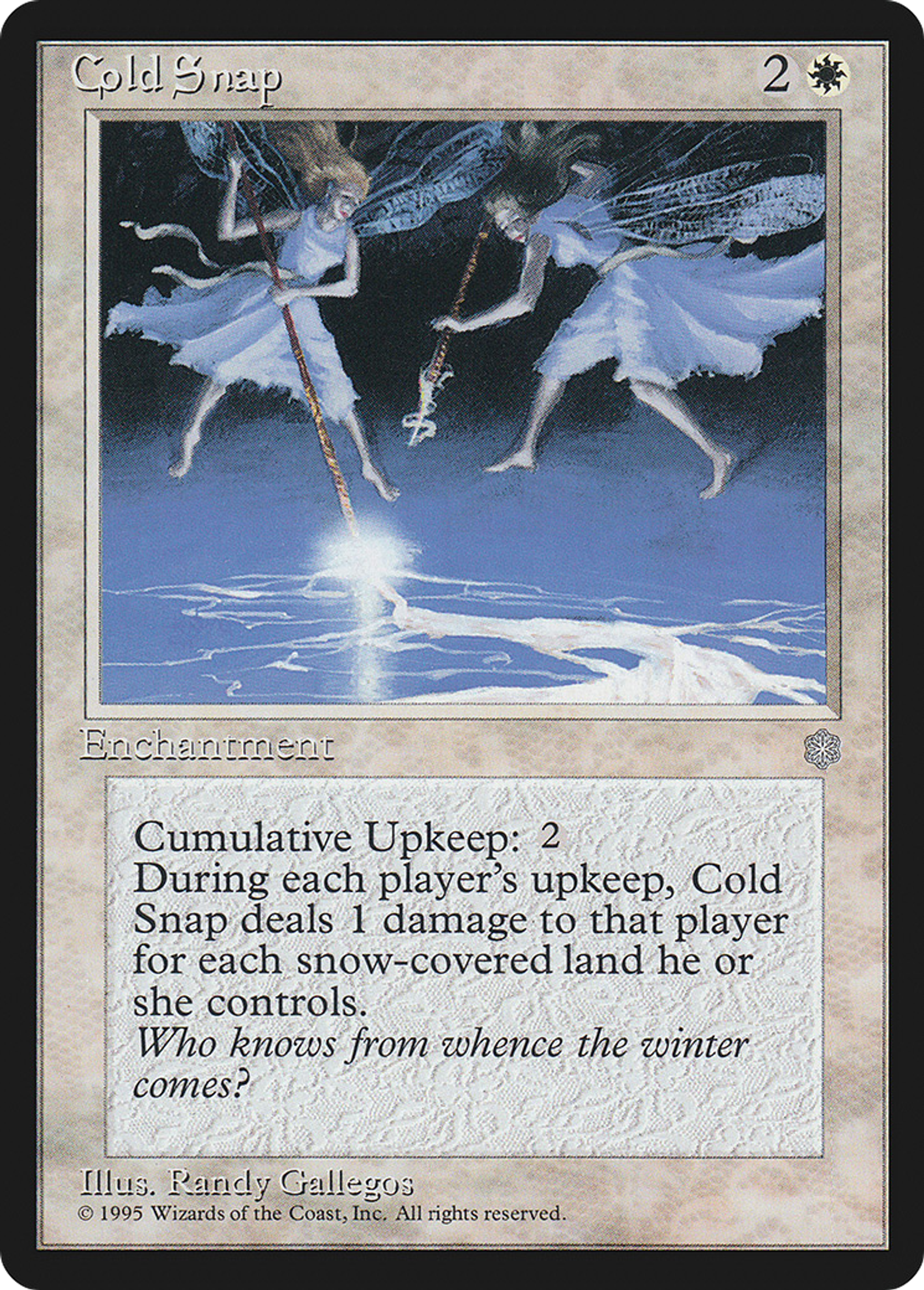 Cold Snap — Ice Age — Magic: The Gathering