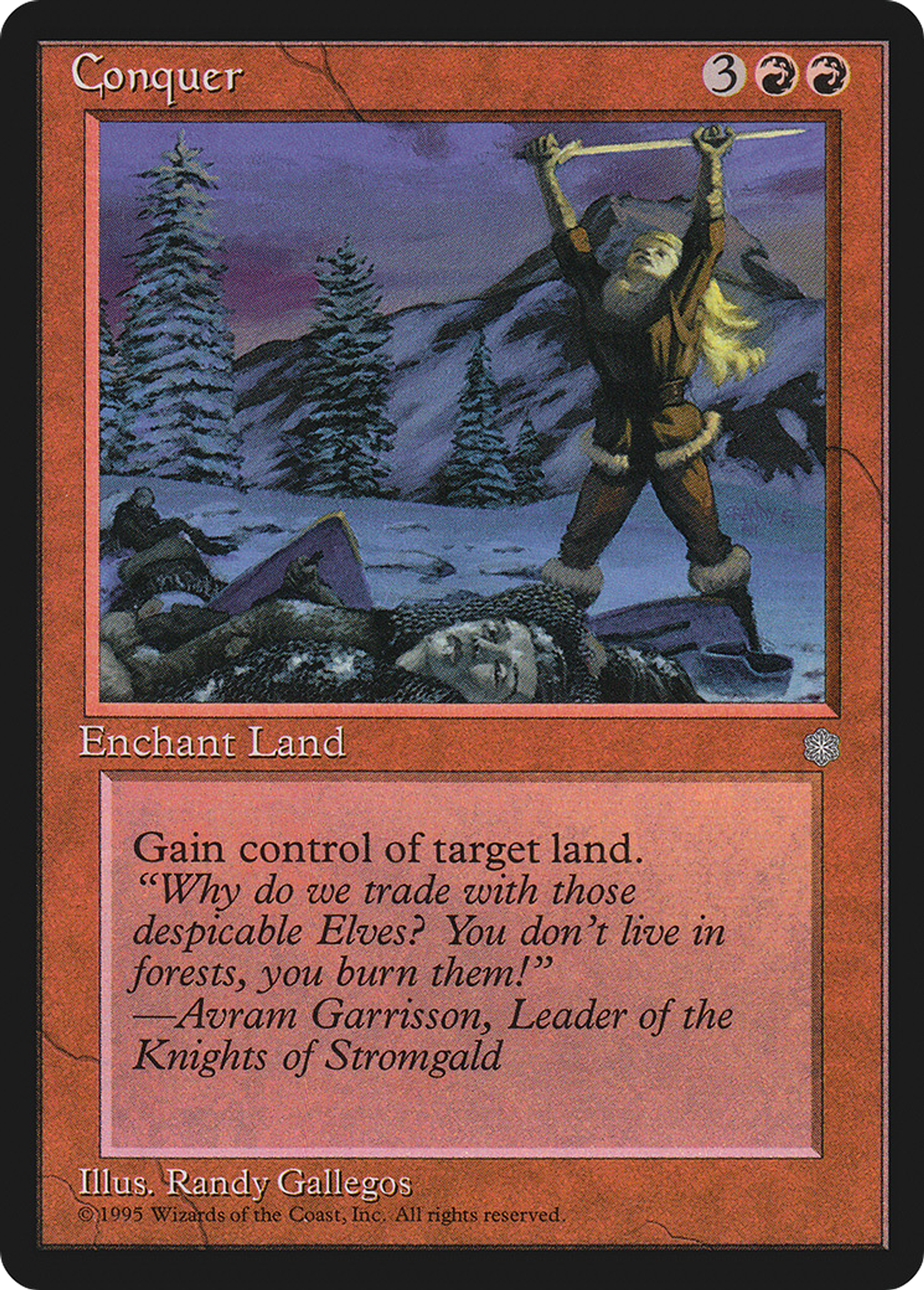 Conquête — Ice Age — Magic: The Gathering